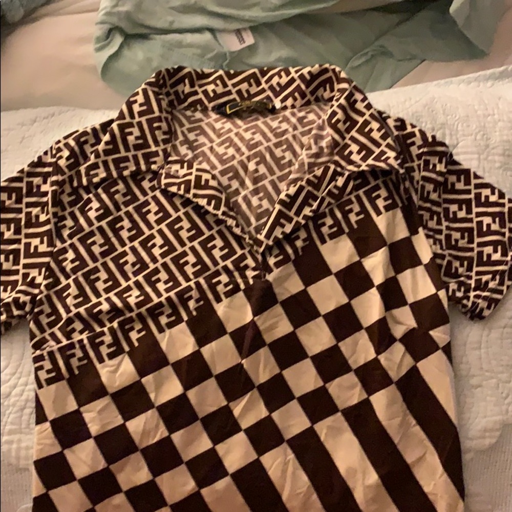 Vintage Fendi Polo Shirt